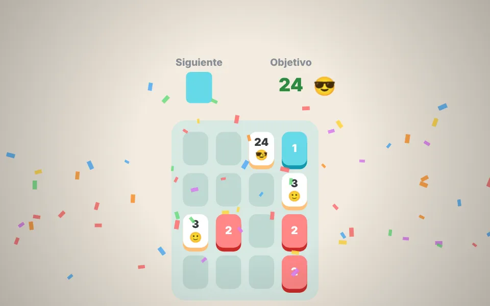 Screenshot of Threes